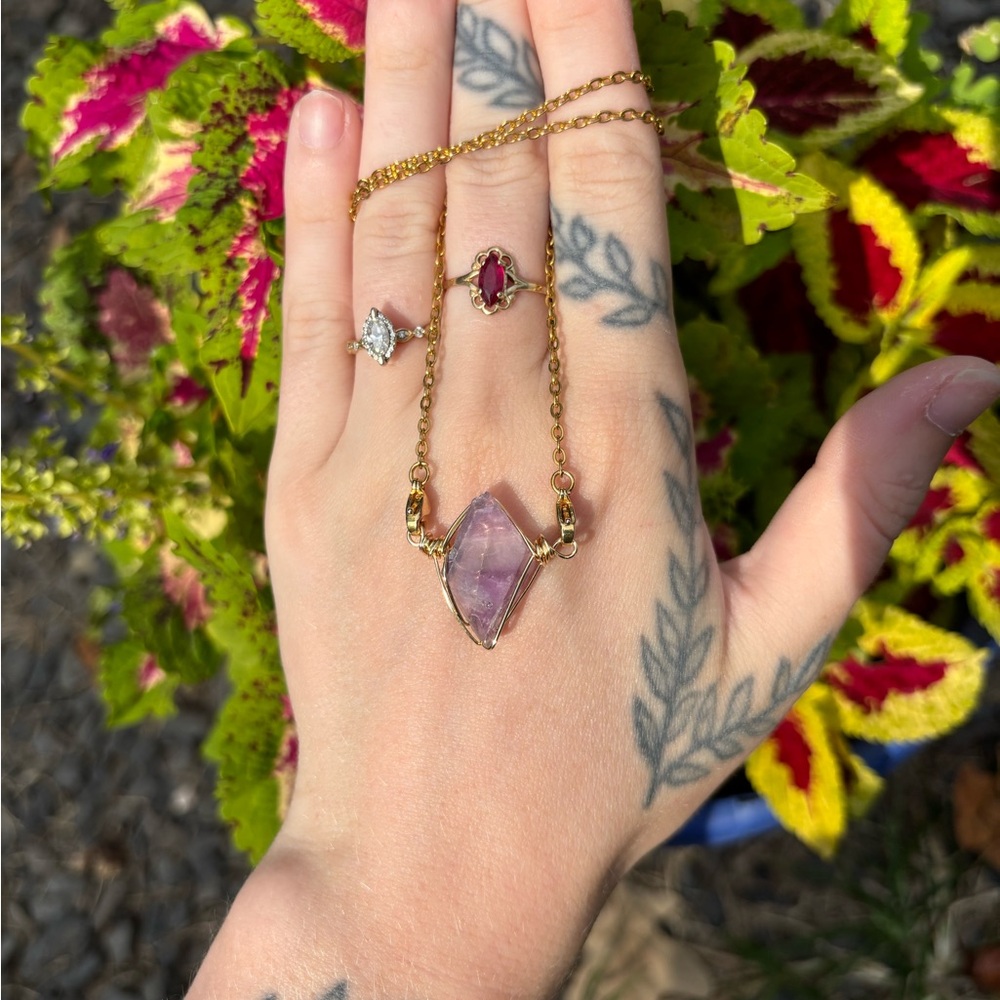 Flourite Interchangeable Necklace - image 2